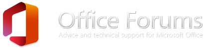 Microsoft Office Forums